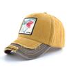 Vintage Denim Baseballkappe Mit Stickerei Haifisch-Patch Herren Snapback Hip Hop Dad Caps Damen Vier Jahreszeiten Verstellbare Schirmmütze