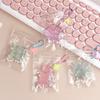 1 box of 16 bling pocket soft keyrings