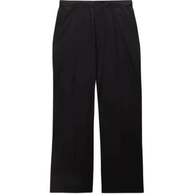 Düz Renk Orta Bel Açık Hava Sporları Günlük Pantolon Erkek pantolon Siyah FJ6138-010