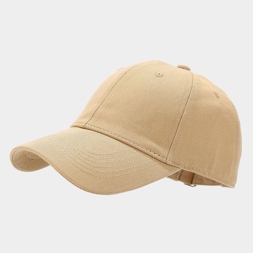 Cotton Baseball Cap For Men Women With Adjustable Fit For Street Style And Sun Protection