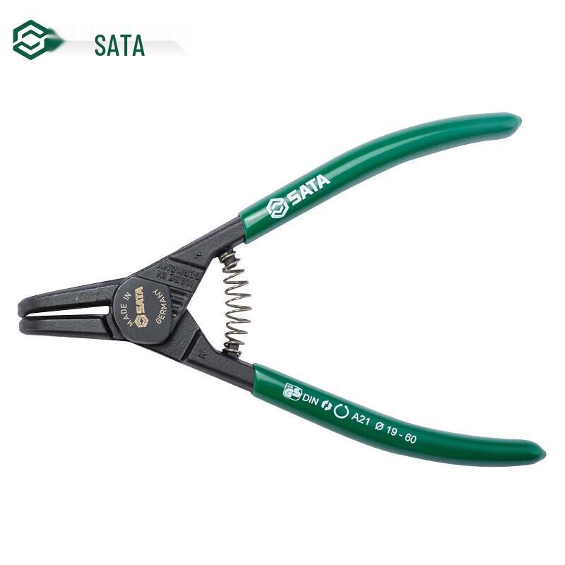 SATA G-Series 7-inch Bent Nose Circlip Pliers