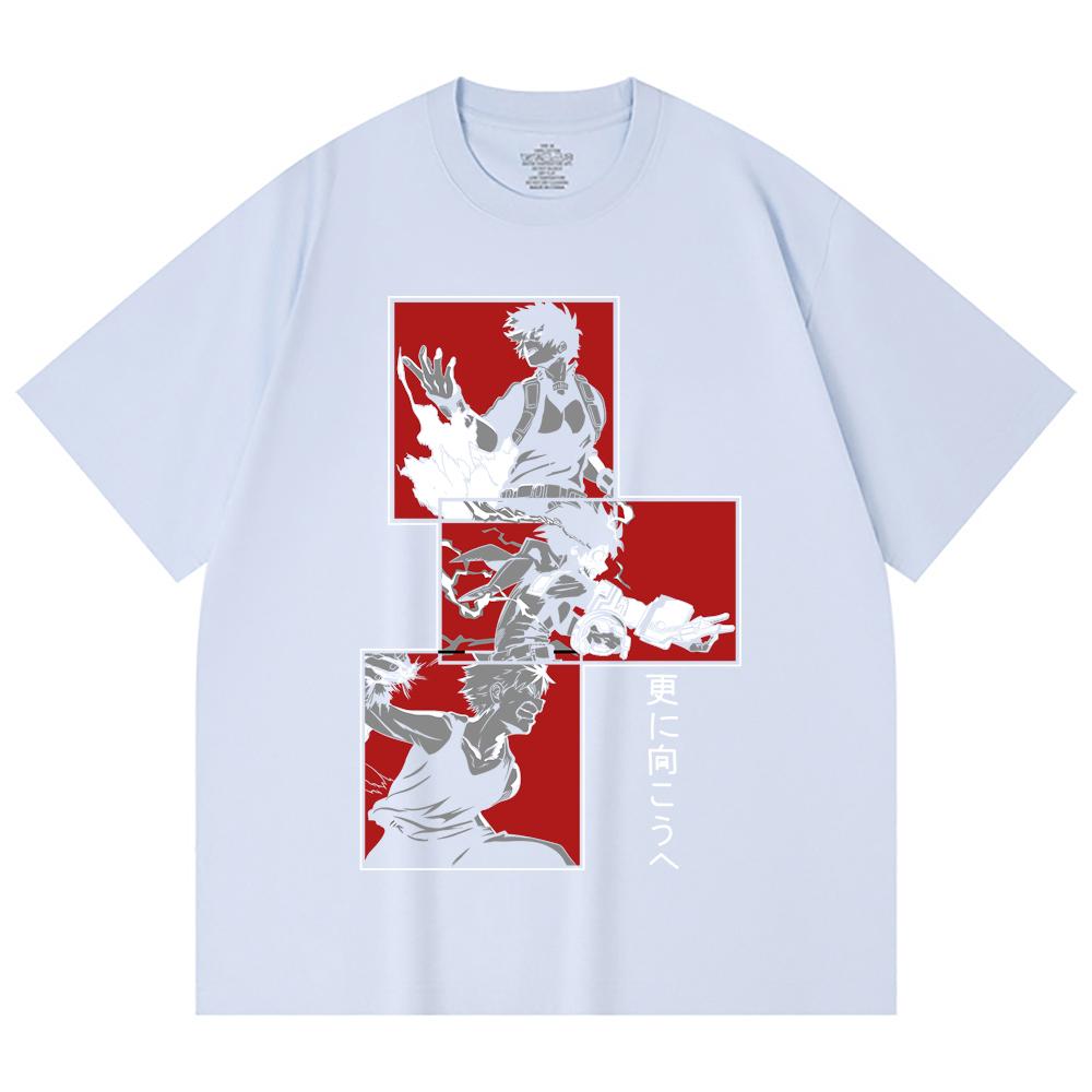 230 Gsm 100% Cotton My Hero Academia V22 Print Unisex Heavy Cotton T Shirt