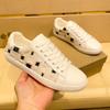 Fashion Spring Autumn Male Skateboard Footwear New Arrival Men's Leather Sneakers Fashion Trendy Running Sports Shoes Comfy Casual Shoes
