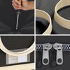 Large-capacity Storage Bag Bedroom Clothing Bedding Storage Bag with zipper Wardrobe Organizer Non-woven Quilt dust-proof Bag