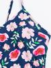Floral One-Piece Slimming Fashion Women's Bikini Swimsuit