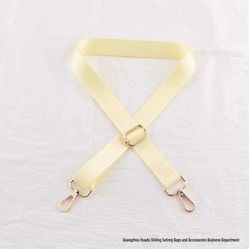 Adjustable Nylon Crossbody Strap for Bags - Unisex Single Shoulder Strap