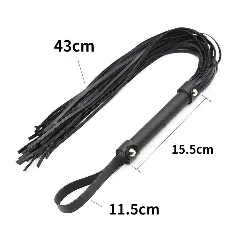 BDSM Leather Whip Adult Products Games Toys for Couples  Slave Training Torture Bondage Cosplay Harness Chastity Paddle
