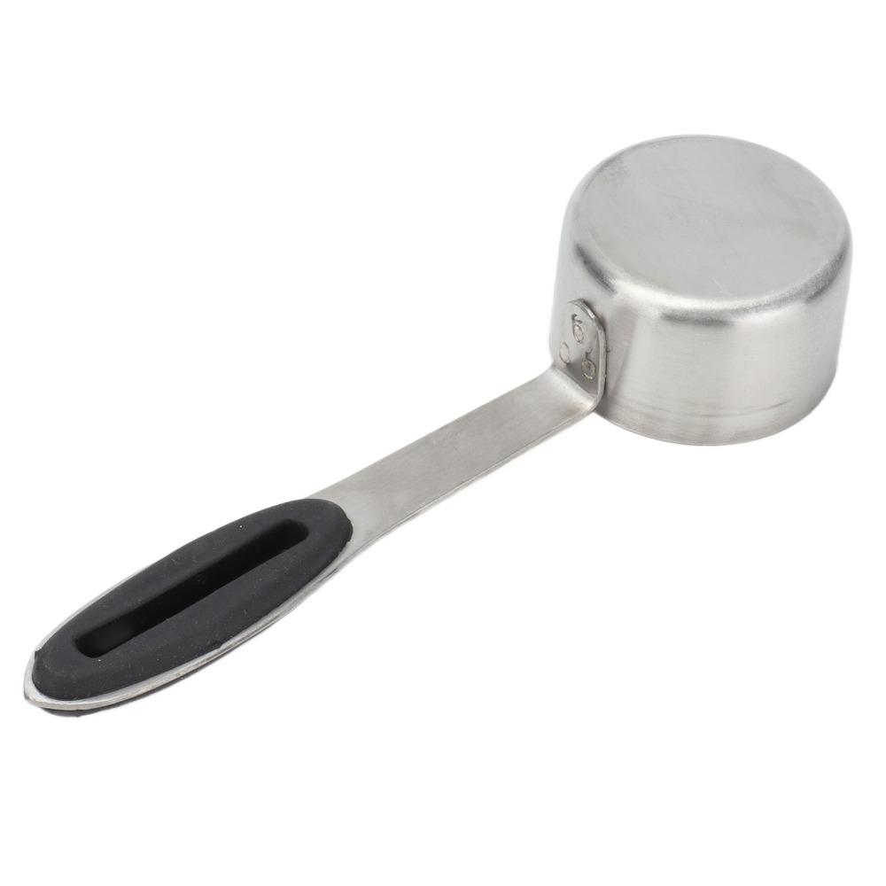 30ml Capacity Coffee Measuring Scoop Comfortable Handle Stainless Steel Tablespoon For Coffee