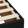 Box Spring Bed with Mattress Black 90 x 190 cm Velvet