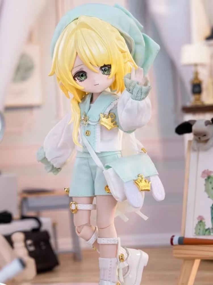 Neu Come4Free 1/12 Ob11 Chinesischer Traditioneller Stil Serie Trendig Li Yuan Shui Meng Shan Shui Yun Minzfarbe Puppe Anime Kostüm Set