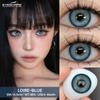 Eyeshare Fashion Brown Colored Contact Lens Natural Soft Contact Lenses for Eyes Decoration 14.2mm Yearly 2pcs=1 Pair