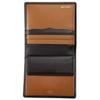 [Kipris] Ternura Compact Wallet - Bi-fold with Coin Purse - Leather - Black 6772