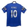 Ρετρό Εντός Έδρας Φανέλα Λέστερ Σίτι Αρ.. 9 Vardy Andy King Κοντομάνικη Φανέλα Ποδοσφαίρου Ανδρική και Γυναικεία