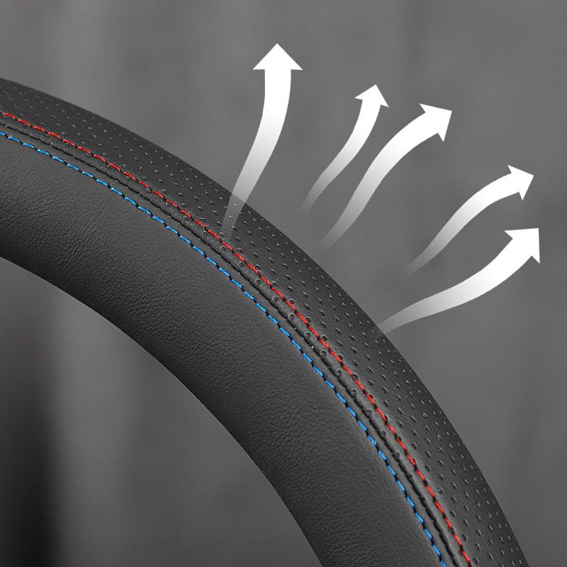 Car Steering Wheel Cover Wrap for Honda HR-V HRV 2026 2026 2026 Braid On Steering-Wheel Cover Holder Handbar Protector