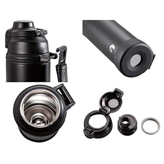 Captain Stag Sports Bottle Water Direct Drinking Double Stainless Steel Vacuum Insulation Cold Retention HD Drink Jug Compatible UE-3500 UE-3501