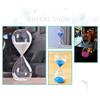 Timer a clessidra da 5 minuti Strumento di gestione del tempo Ornamenti a clessidra in vetro con personalità creativa Migliora la produttività Ottieni