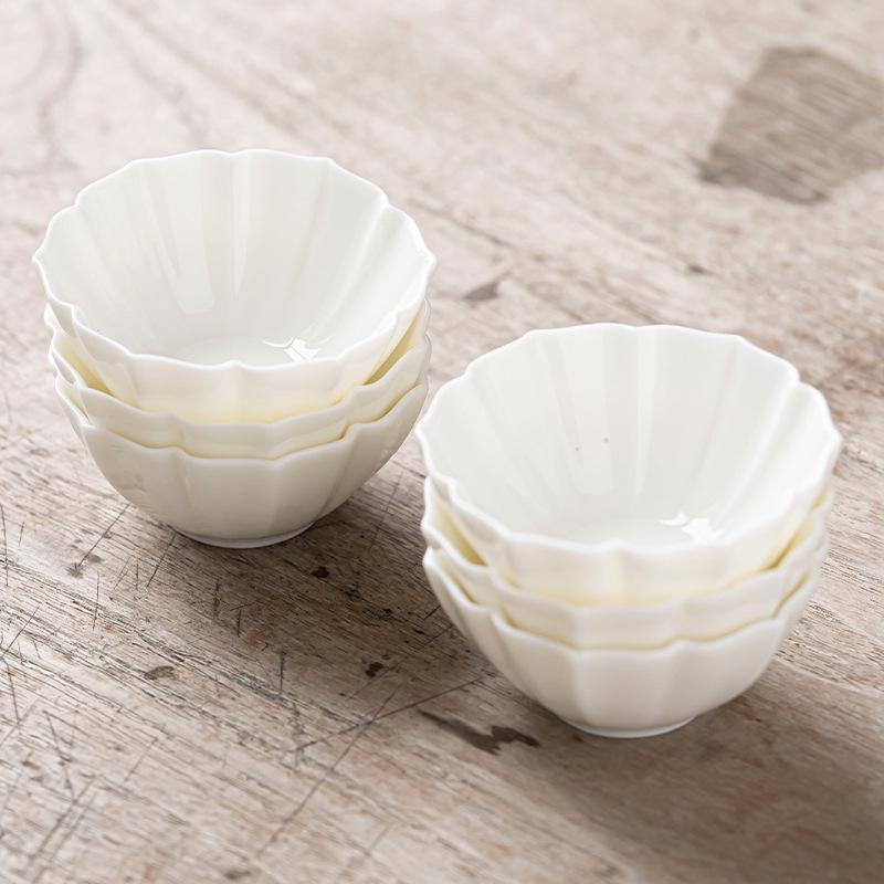 Jade White Porcelain Kung Fu Tea Cup - Master Ceramic Tea Tasting Cup