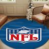 NFL Team Collection Round mat, Anti-slip Circle Carpet Chair rug For livingroom,Bedroom, doormat home decor Gift Christmas Gifts
