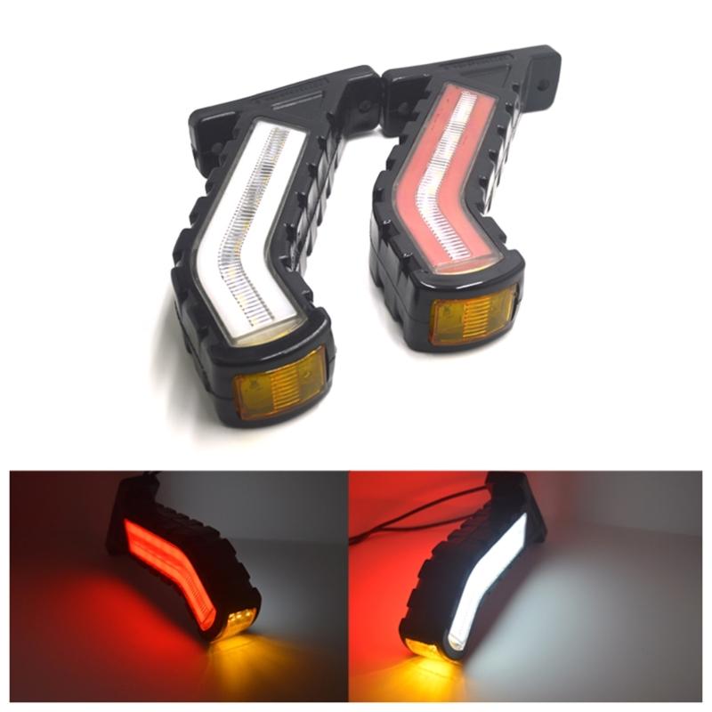 Waterproof 12V 24V Truck Trailer Lights LED Side Marker Position Lamp Lorry Tractor Clearance Lamps Parking Light 1 Pair