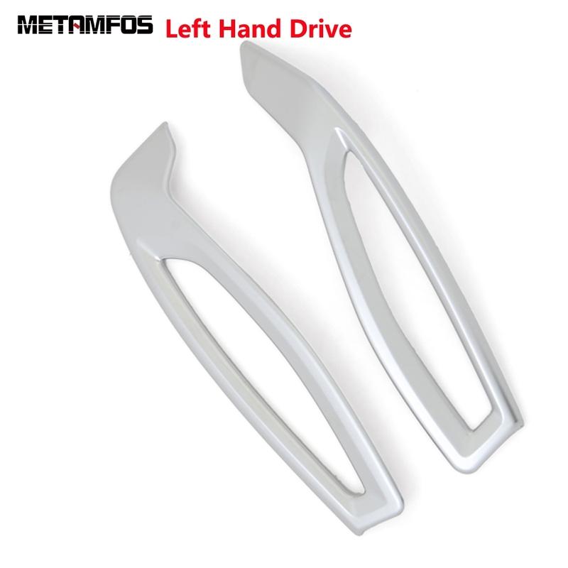 Front Air Condition AC Vent Outlet Cover Trim For Toyota CHR C-HR 2016-  Carbon Fiber Interior Accessories Car Styling