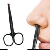 Small Scissors Scissors Scissors For New 1Pc 3.5" Stainless Steel Mini Portable Curved Mustache Nose Ear Hair Remover Trimmer