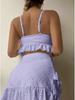 2024 Women's Three-Piece Beach Bikini & Dress - Conservative European & American Style