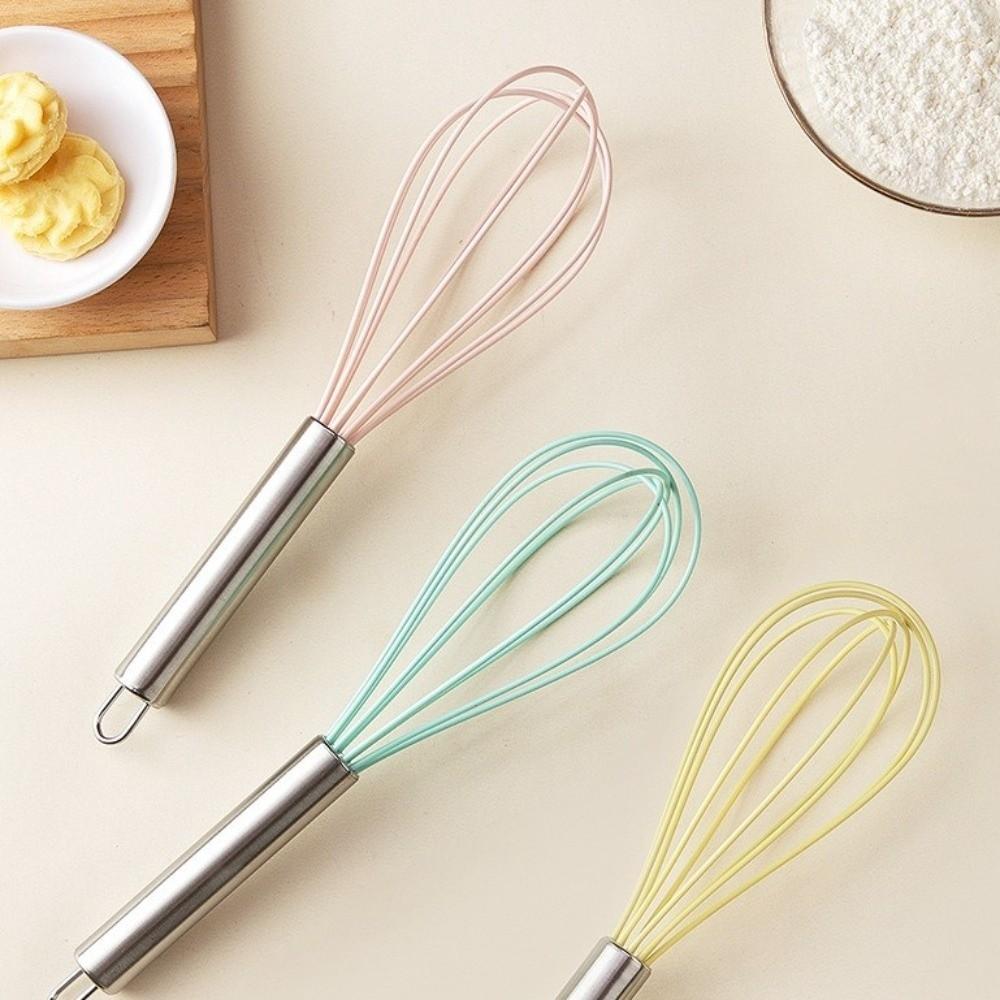 Hanging Silicone Scraper Food Grade Cream Scraper Convenient Egg Beater  Kitchen Use