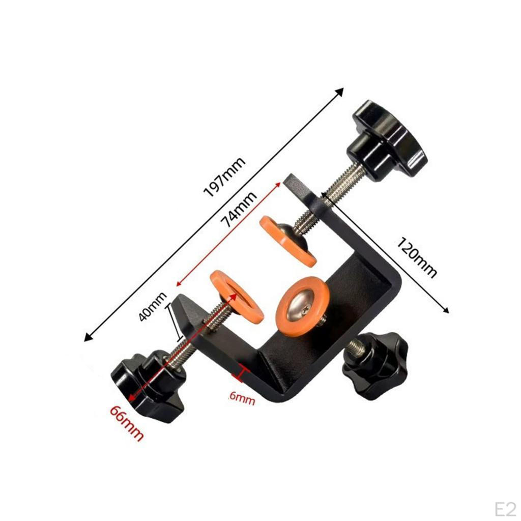 3 Way Ergonomic Design, Professional, Heavy Duty, Durability Easy to Install, Vise Edging Clamp,