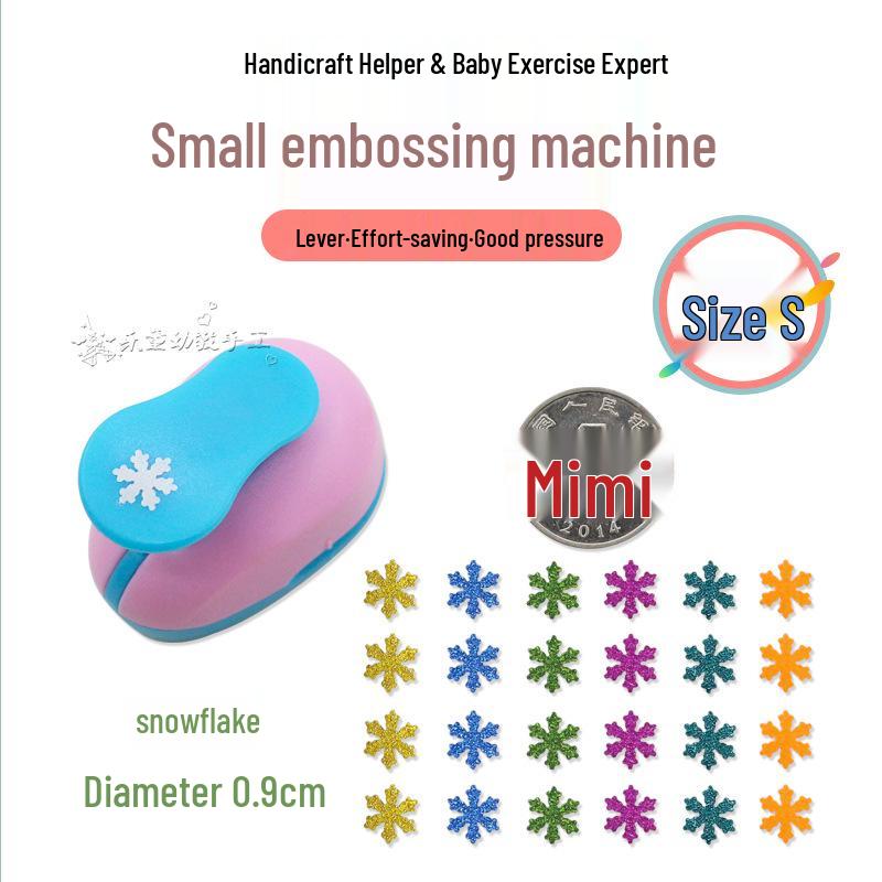 

Creative Large Snowflake & Christmas Tree Star Embosser - DIY Craft Stamper