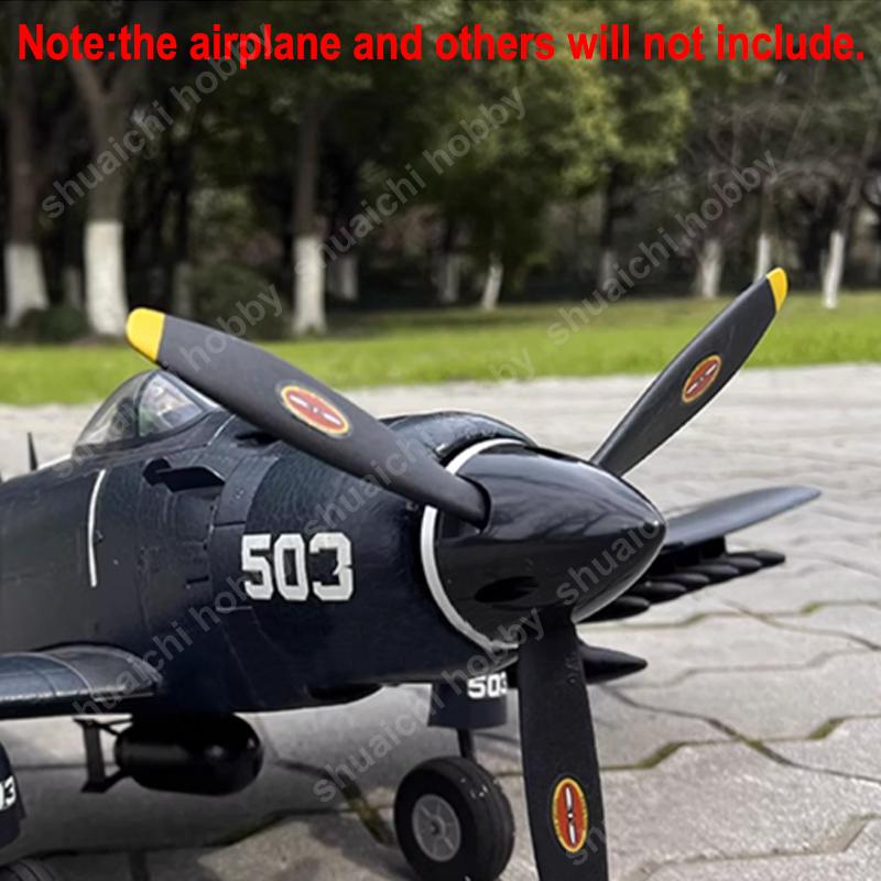 1PCS RC Emulated Airplane Model 8060 9060 1060 1170 1370 3 Blades Propeller Carbon Nylon for Electric/Methanol Petrol Engine