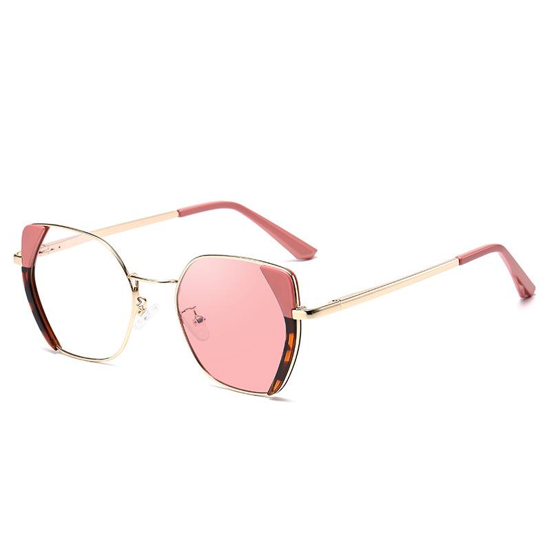 Cat'S Eye Color-Changing Optical Frame Female Tide Anti-Blue Light Glasses Frame Female