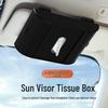 Sun Visor Multifunctional Car Glasses Clip and Storage Case