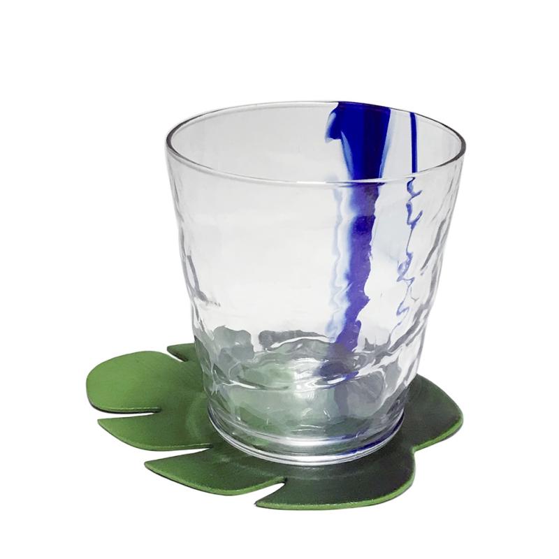 Kitchen Placemat Leaves Pvc Dining Table Mat Disc Pads Bowl Pad Coasters Waterproof Table Decor Pad Slip-resistant Placemat Tool