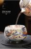 Silver-Plated Master Tea Set: High-End Creative National Tide Style Gift