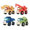 Excavator Truck Dump Mixer Truck Crane Children Construction Toys Vehicle