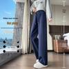 Women's Wide-Leg Velvet Sweatpants - Height-Enhancing Banana Sports Pants for Autumn/Winter 2025