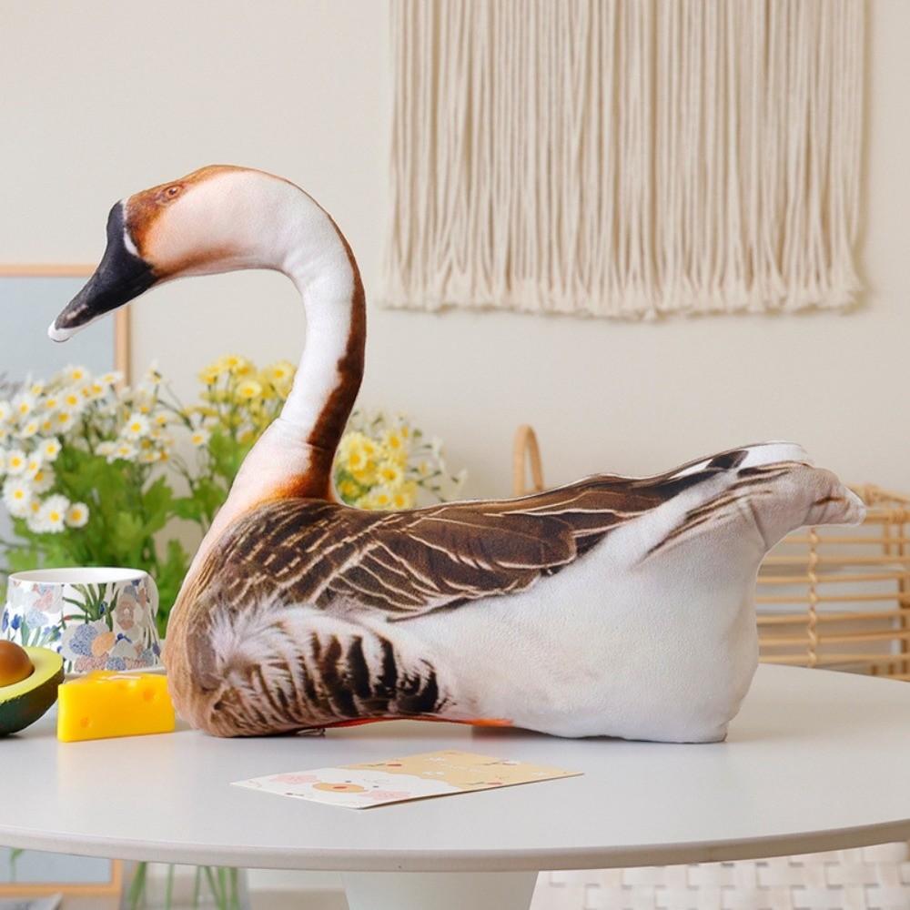 Real Life Poultry Plush Toys Stuffed Animal Stuffed Goose Duck Pigeon Parrot Toys Home Decor