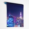 Wallpaper Window View of City At Night