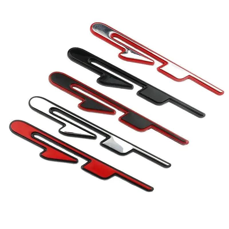 3D Metal GT Line Logo Rear Boot Trunk Emblem Badge Decals For KIA Rio K3 K5 Ceed Sportage Car Stickers