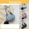Chic And Casual Pu Leather Crescent Bag For Daily Commute Available In Five Colors