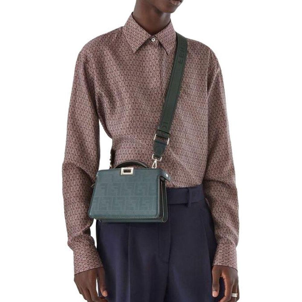 FENDI Shirts Men's Multicolor Lapel Moderate Other FS1038AQIEF0QH0
