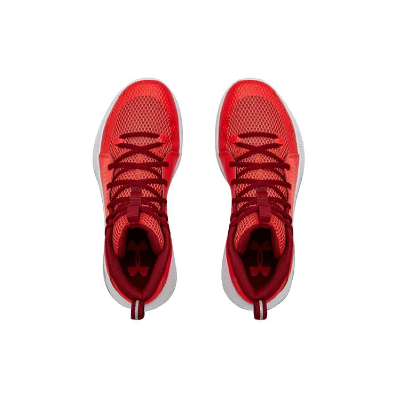 Under Armour Jet Basketball Shoes Red Sneakers 3022051-600