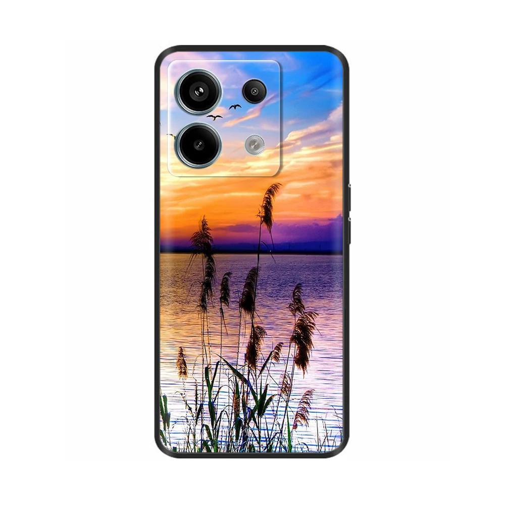 Soft Lovely Phone Case For Xiaomi Redmi Note 13 Pro Case Note13 TPU Cool Silicone Cover For Redmi Note 13 Pro Plus Note13 Pro 5G