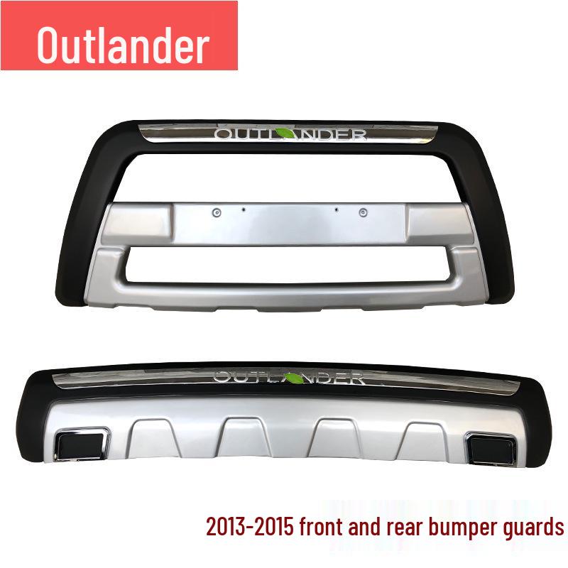 Ochrany předního a zadního nárazníku pro Mitsubishi Outlander 2013-2015