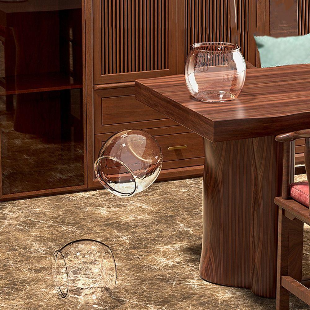 Plastic Desktop Fish Tank Ultra Clear Desktop Small Aquarium Round Fish Bowl  Desktop Decoration