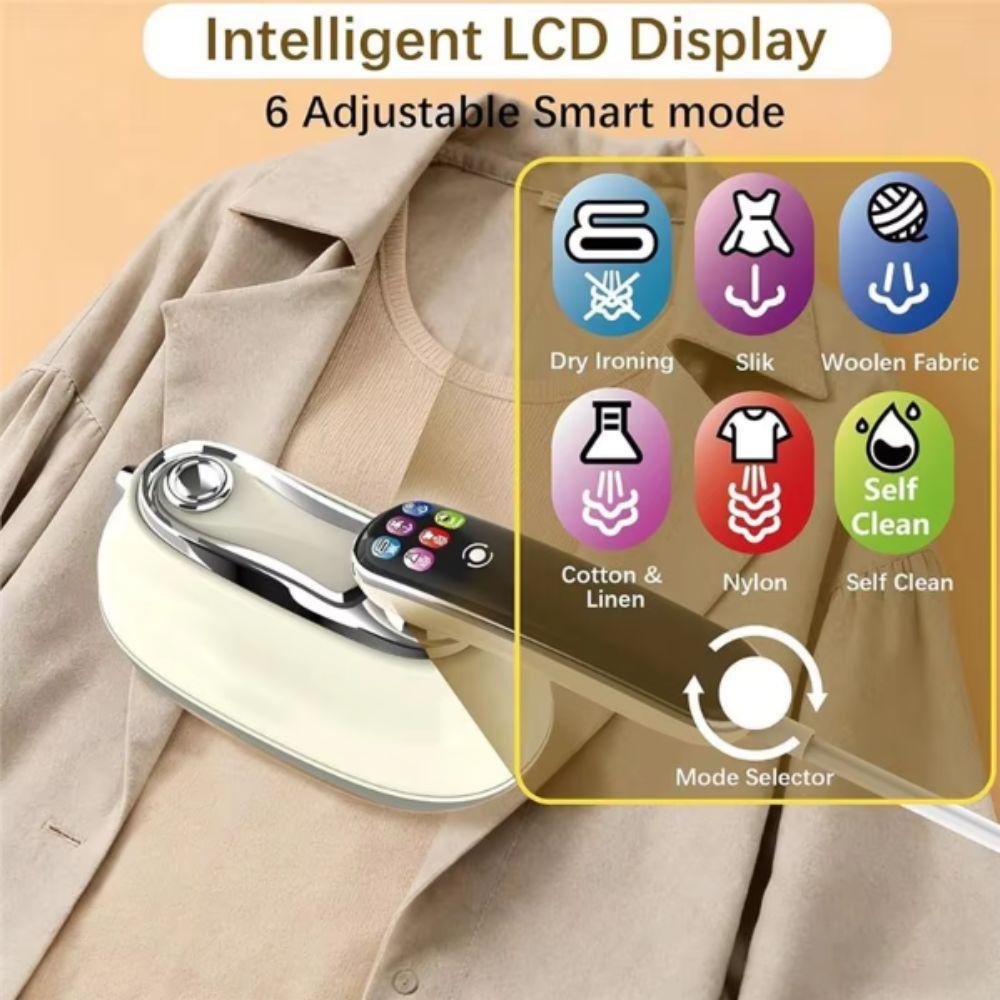 2-In-1 Design Steam Iron Handheld Handheld Steam Engine Iron Garment Steamer  Home Use