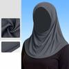 Elegant Ramadan Hijab Soft Head Wrap Cap Fashion Islamic Headscarf  Hair Accessories