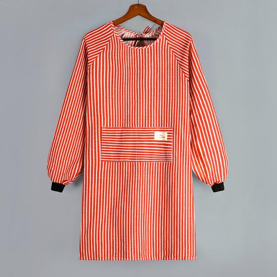 Kuchyňská zástěra Unisex čisticí zástěra Nastavitelná zádová bandáž Kuchyňská pracovní zástěra pro domácnost