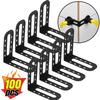 Clips Système de nivellement de carrelage Sol Mur Carrelage Niveleur Entretoises Localisateur Ajusteur Angle Mâle Position de nivellement de carrelage Outils de construction