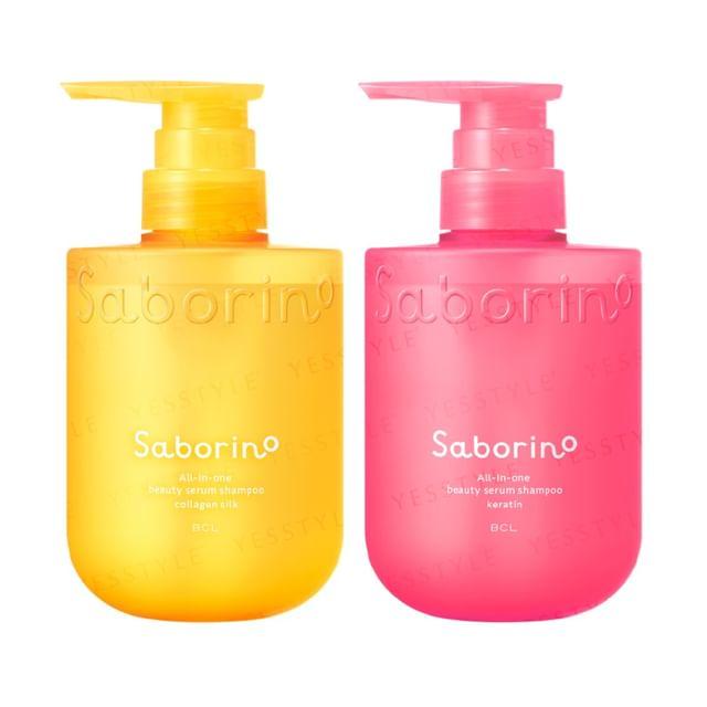 BCL - Saborino All-In-One Beauty Serum Shampoo Collagen Silk - 390ml